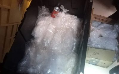 Ejército Mexicano, Guardia Nacional y FGR aseguran fentanilo, metanfetamina y cocaína en Baja California