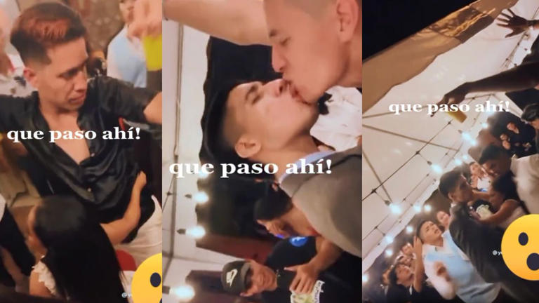 El beso en la boda que causó una pelea: ¿broma o infidelidad?