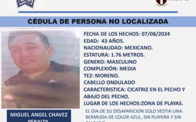 Tuxpan: Hombre Reportado Como Desaparecido en la Zona de Playa